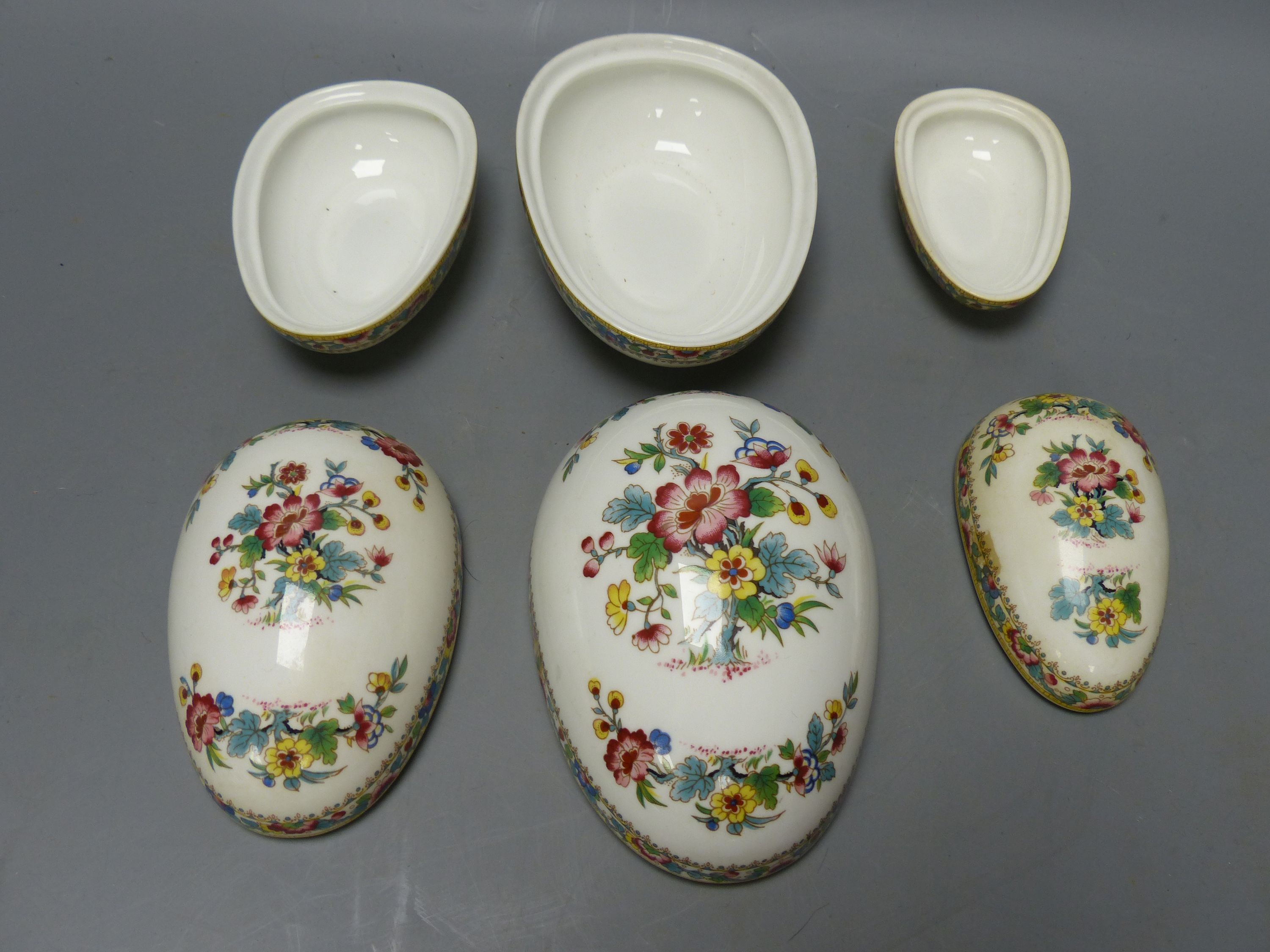 A collection of small ceramics, to include four items of Moorcroft,